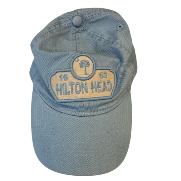 Legacy Accessories - Hilton Head Island Blue Hat Baseball Adjustable Tropical Sporty